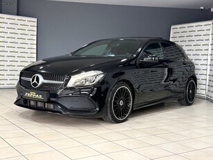 Mercedes-Benz A 180 '17 AMG-LINE ΔΕΡΜΑ-NAVI-PANORAMA-XENON