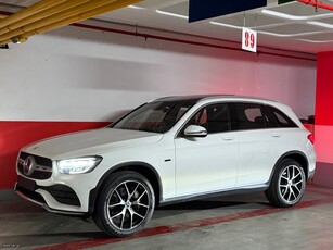 Mercedes-Benz GLC 300 '20 e AMG 4MATIC PANORAMA 20inc Εργοστασιακή Εγγύηση 2027 PLUG-IN HYBRID