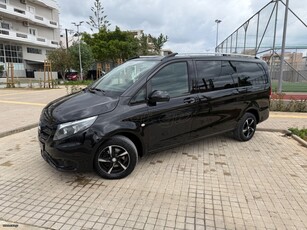 Mercedes-Benz Vito '16 9 Θεσειο DIESEL ΟΘΟΝΗ ΜΑΥΡΟ LONG