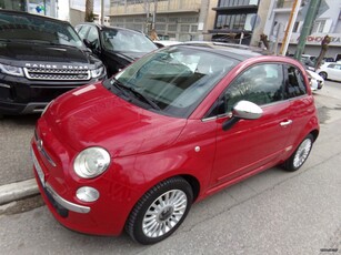 Fiat 500 '08 ΕΛΛΗΝΙΚΟ-LOUNGE-ΗΛΙΟΡΟΦΗ-111000 ΧΛΜ-1ο ΧΕΡΙ