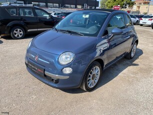 FIAT 500 Cabrio 1.2 Lounge ΔΕΡΜΑ