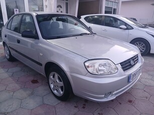 Hyundai Accent '05 1300 FULL EXTRA ,ΑΒ,ΑΒS,Α/C ,Y/T, HΛ/ΠΑΡΑΘ