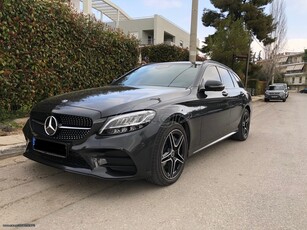 Mercedes-Benz C 300 '19 AMG, NIGHT, BURMESTER, PANORAMA, 360o, LED