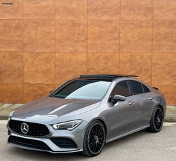 Mercedes-Benz CLA 180 '19 Amg Line Full Extra/Panorama/Multibeat/Θερμενόμενα/CLA45S look