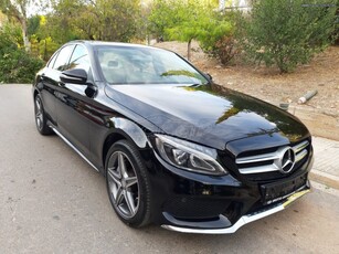 MERCEDES C180 AMG LINE EURO 6 ΚΑΜΕΡΑ 2015