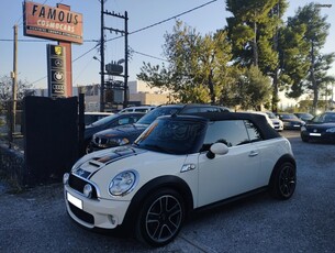 Mini Cooper S '10 Cabrio, Automatic, Δέρμα, Ελληνικό, Άριστο!