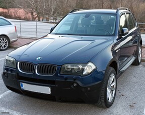 Bmw X3 '06 ΑΥΤΟΜΑΤΟ ΤΚ 25 ΠΛΗΡΩΜΕΝΑ - 2.5i xDrive E83 - ΒΕΝΖΙΝΗ/ΑΕΡΙΟ - FULL EXTRA - ΔΕΡΜΑ - APPLE/ANDROID AUTO - ΕΞΑΙΡΕΤΙΚΟ!