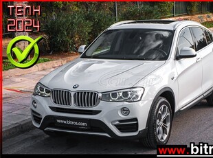 Bmw X4 '16 ΟΡΟΦΗ-ΔΕΡΜΑ-XENON X-LINE X-DRIVE 20D 8G-AUTO