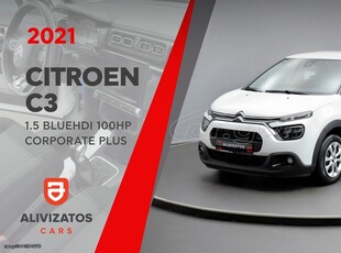 Citroen C3 '21 1.5 BlueHDi 100hp Corporate Plus