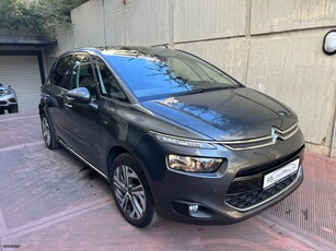 Citroen C4 Picasso '16 1.6 DIESEL-EXCLUSIVE-PANORAMA-ΔΕΡΜΑ-MASSAGE-SERVICE BOOK