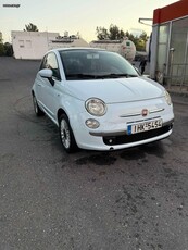 Fiat 500 '08 ΔΕΚΤΈΣ ΑΝΤΑΛΛΑΓΈΣ..Fiat 500 πληρωμένα τα τέλη. Ηλιοροφή.