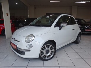 Fiat 500 '09 ΜΕ ΕΓΓΥΗΣΗ !! PANORAMA AUTOMATIC CRS MOTORS