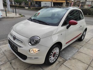 Fiat 500 '16 LOUNGE,PANORAMA,ΟΘΟΝΗ TFT,EURO 6