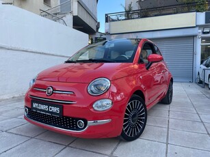 Fiat 500 '18 MTJ LOUNGE *ΜΗΔΕΝΙΚΑ ΤΕΛΗ- ΕΛΛΗΝΙΚΟ - ΠΑΝΟΡΑΜΑ *