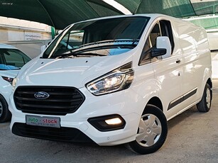 Ford Custom '19 -ΜΑΧΙ-130Hp-FULL EXTRA-CAMERA-PARKTRONIC-EURO 6Y-NEW !!!*