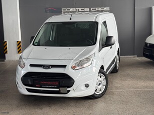 Ford Transit Connect '14 L1, A/C, 3ΘΕΣΙΟ, ΠΛΑΙΝΗ ΠΟΡΤΑ!