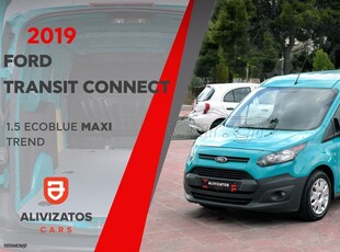 Ford Transit Connect '19 1.5 EcoBlue Maxi Trend 3Θέσιο