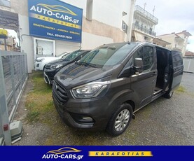 Ford Transit Custom '19 Long*Full Extra*Navi*Κάμερα*3θέσιο*2 πλαϊνές πόρτε