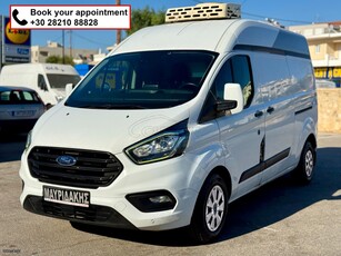 Ford Transit Custom '20 ΨΥΓΕΙΟ - ΔΥΟ ΠΛΑΪΝΕΣ - 3ΘΕΣΙΟ ΚΑΘΙΣΜΑ - ΕΛΛΗΝΙΚΟ