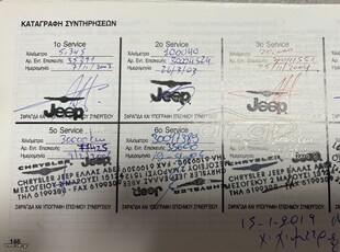 Jeep Cherokee '02 servise αντιπροσωπείας!