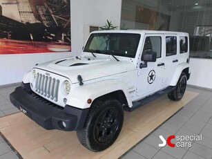 Jeep Wrangler '15 SAHARA WHITE UNLIMITED 2.8L / 200HP / DIESEL / ΑUTOMATIC