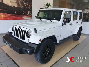 Jeep Wrangler '15 / TOTAL BLACK / UNLIMITED 2.8L / DIESEL / ΑUTOMATIC / 3πλη ΓΡΑΠΤΗ ΕΓΓΥΗΣΗ