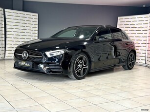 Mercedes-Benz A 180 '19 AMG LINE ΔΕΡΜΑ-NAVI-PANORAMA