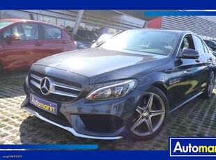 Mercedes-Benz C 180 '16 D Amg Line Bluetec /6 Χρόνια Δωρεάν Service