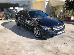 Mercedes-Benz C 200 '16 c 200 original amg packet 7g black serie