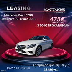 Mercedes-Benz C 200 '18 Exclusive 9G-Tronic2018 - Pay As You Drive