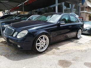 Mercedes-Benz E 200 '04 1.800 163 ΗΡ ΑUTOMATIC 19 ΖΑΝΤΕΣ ΑΜG- ΔΕΡΜΑ-NAVI-ΤΗΛΕΦΩΝΟ-BILSTEIN EIBACH