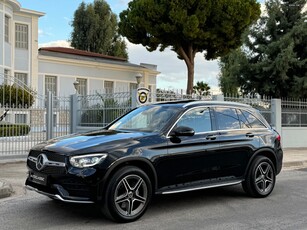 Mercedes-Benz GLC 300 '21 300de AMG 4M PANORAMA Εργοστασιακή Εγγύηση 11/2026 Full Extra