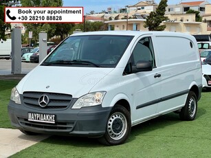 Mercedes-Benz Vito '12 ΜΕ ΤΡΙΘΕΣΙΟ ΚΑΘΙΣΜΑ - 1 ΠΛΑΪΝΗ ΠΟΡΤΑ