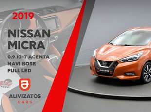 Nissan Micra '19 0.9 IG-T Acenta Navi Bose Full led