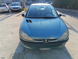 Peugeot 206 '01 Από,σερβις1100κυβικα,,πληρωμένα,τέλη,2025