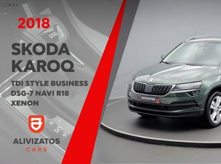 Skoda Karoq '18 TDi STYLE BUSINESS DSG-7 NAVI R18 XENON