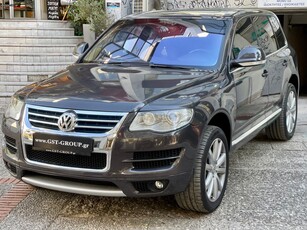 Volkswagen Touareg '08 Ελληνικής αντιπροσωπείας, full service history, V8,αεραναρτηση,full extra, Tέλη 25 οκ