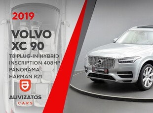 Volvo XC 90 '19 T8 Plug-in Hybrid Inscription Panorama Harman R21