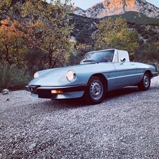 Alfa Romeo Spider '82 S3 Aerodinamica Aquamarine