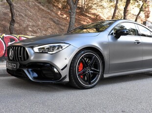 Mercedes-Benz CLA 45 AMG '20 -PANORAMA-AMG S-421hp-4 MATIC-BURMASTER