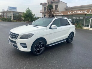 Mercedes-Benz ML 350 '14 ΠΑΝΟΡΑΜΙΚΗ ΟΡΟΦΗ - ΔΕΡΜΑ