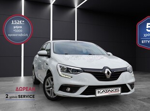 Renault Megane '19 1.3 115HP TCe, Clima - 5 ΕΤΗ ΕΓΓΥΗΣΗ* & 2ΧΡΟΝΙΑ ΔΩΡΕΑΝ SERVICE