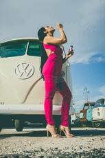 Volkswagen T1 '66 Instagram photoshooting van