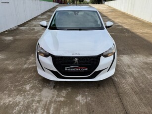 Peugeot 208 '21 PREMIUM PACK ΔΕΡΜΑ-NAVI-102ps