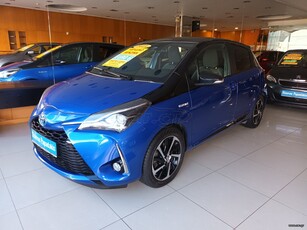 Toyota Yaris '19 HYBRID STYLE SELECTION BI-TONE ΑΥΤΟΜΑΤΟ-CAMERA-CLIMA-CRUISE-LANE-ΟΘΟΝΗ NAVI FULL EXTRA-ΕΛΛΗΝΙΚΗΣ ΑΝΤΙΠΡΟΣΩΠΕΙΑΣ ΙΔΙΩΤΗ