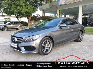 Mercedes-Benz C 250 '17 d 4MATIC 9G-TRONIC AMG LINE 4Χ4