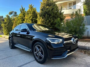 Mercedes-Benz GLC 200 '19 Coupe,Facelift,AMG,Οροφη,Burnmester,Navi,360° Camera