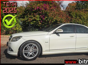 MERCEDES C180 AUTO AVANTGARDE 1.8 KOMPRESSOR 156HP W204 ΕΛΛΗΝΙΚΟ+BOOK 2008