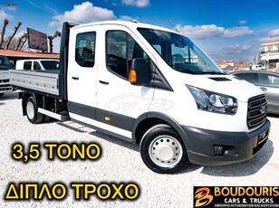 Ford Transit '18 7ΘΕΣΕΙΣ-ΔΙΠΛΟ ΤΡΟΧΟ-ΕΡΑΣΙ/ΚΟ ΔΙΠΛΩΜΑ-ΠΙΣΩ ΚΙΝΗΣΗ-EURO 6-ΔΙΠΛΟΚΑΜΠΙΝΟ-155PS-ΟΘΟΝΗ-NAVI