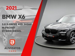 Bmw X6 '21 xDrive 40d Hybrid Diesel M-Packet 340hp